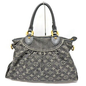 Louis Vuitton Neo Cabby Bag Black Denim